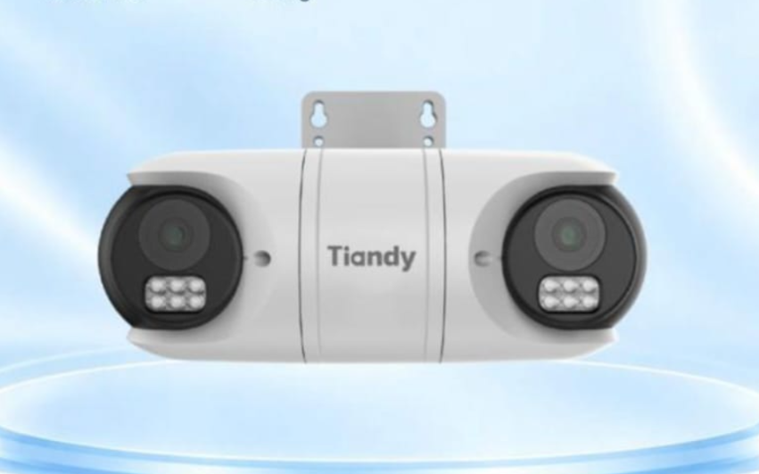 Tiandy TC-C38RN 2ANA-28 Dual-Lens OMNI All-in-One Camera Tiandy TC-C38RN 2ANA-28 Dual Lens 4MP CCTV Camera dengan Dual Light dan IP67